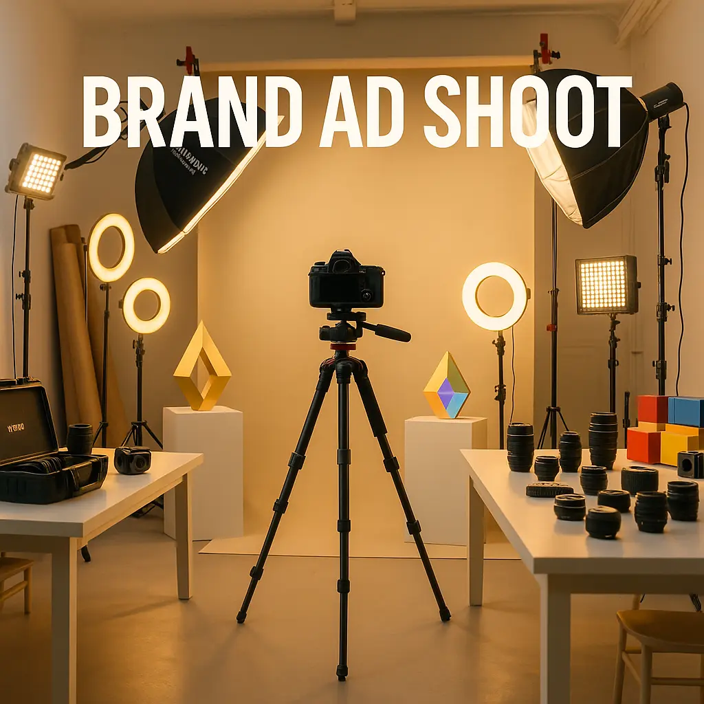 brand ad shoot services